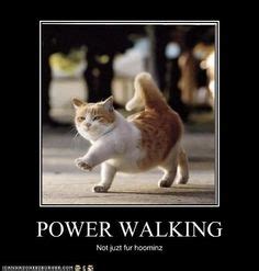 power walking meme